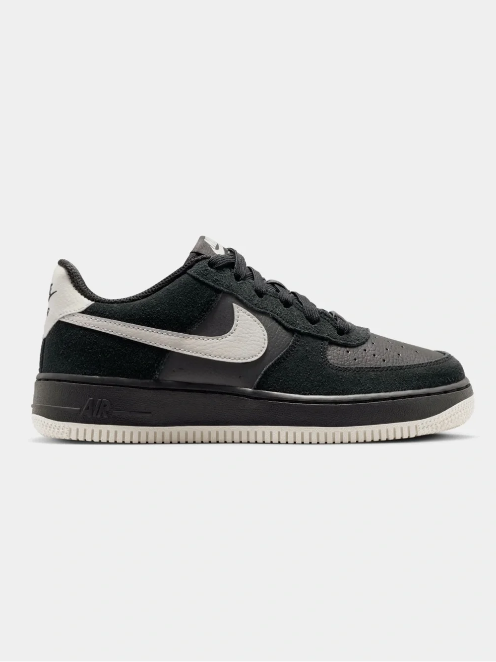 Nike | Air Force 1 Black And Bone Low-Top Sneakers Size 6.5Y